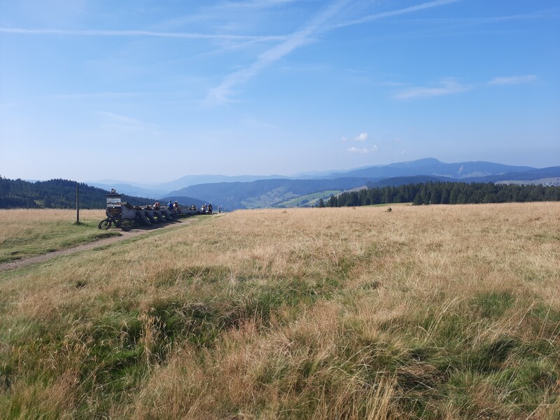 Hochebene nach dem Feldberg
