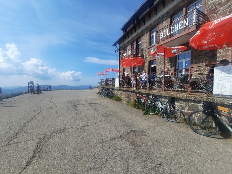 Fahrrad auf dem Belchen